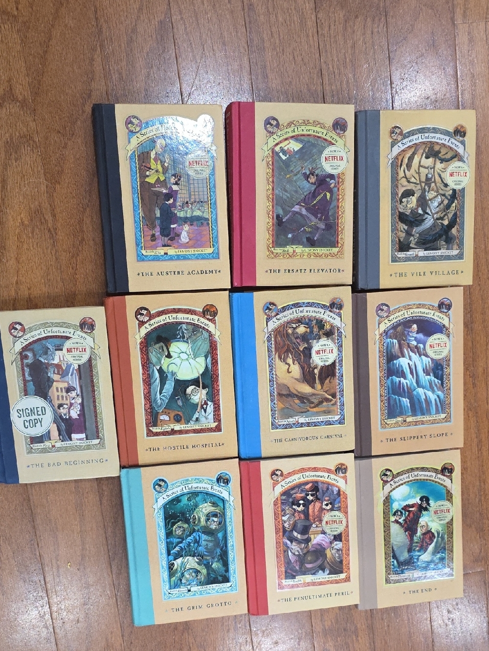 A Series of Unfortunate Events Books
